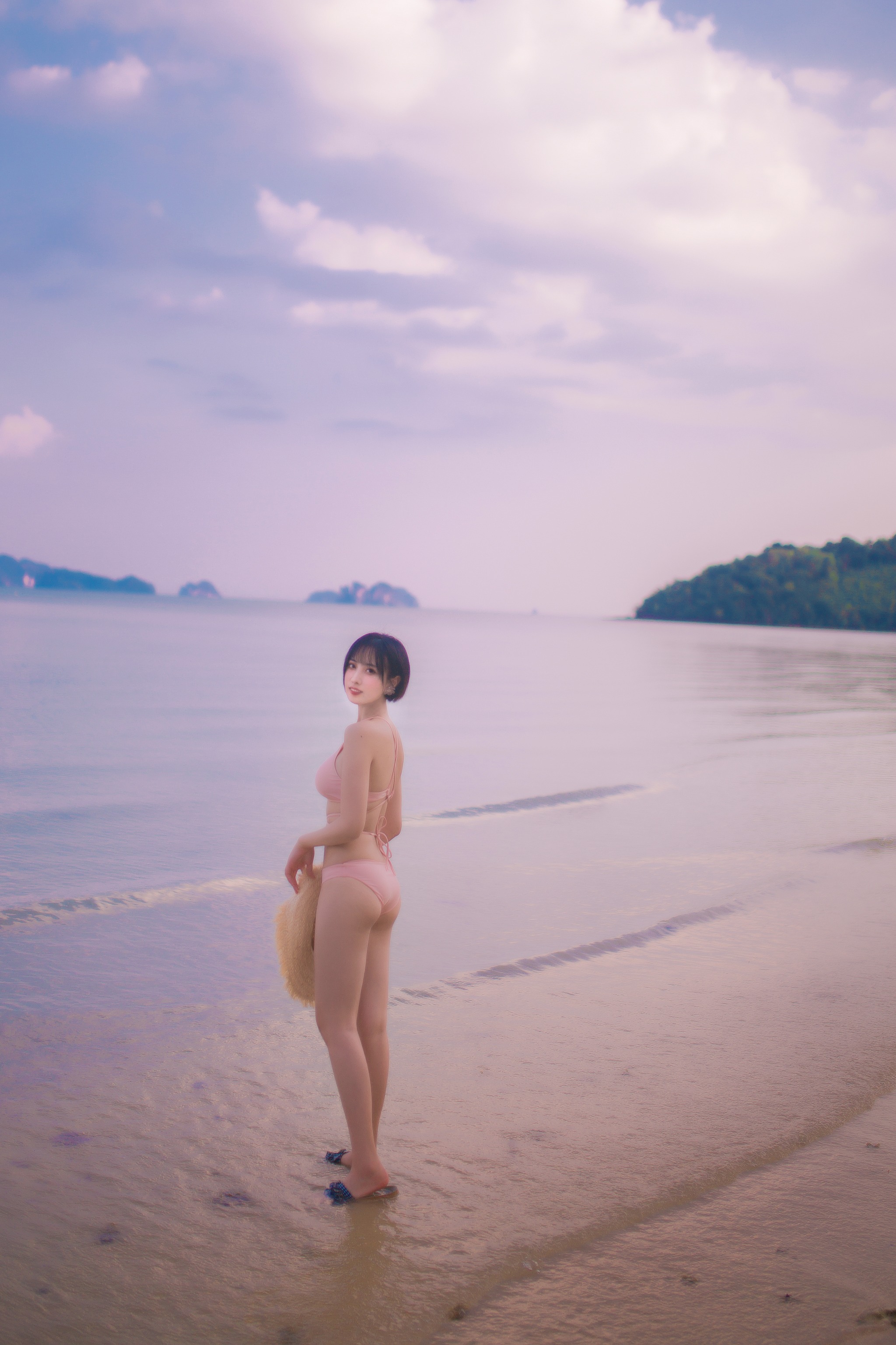 念雪ww - NO.020 粉色泳衣 [30P]-XikXak